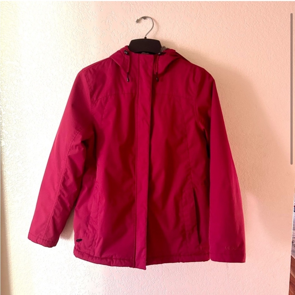 L.L. Bean Winter Warmer Fleece lined Jacket - Small
